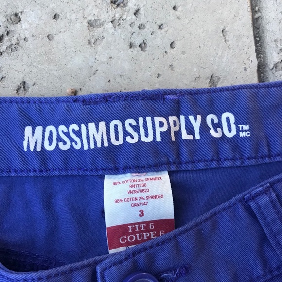 Mossimo purple chambray shorts - Picture 3 of 5